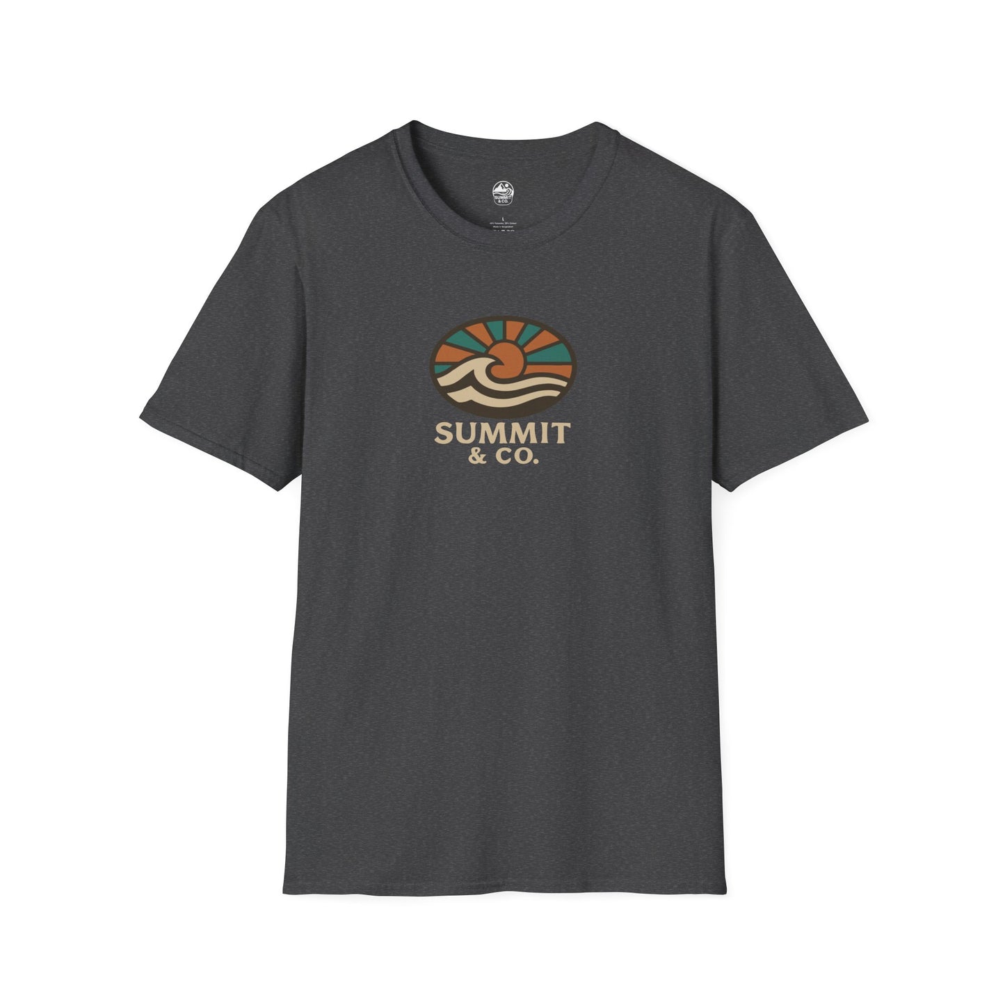 Summit&Co. Softstyle Tee-Logo Colored