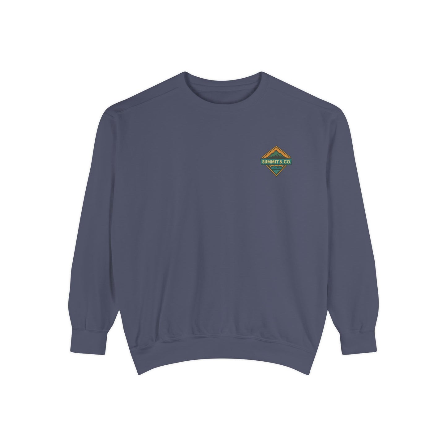 Women's Garment-Dyed Diamond Sweatshirt