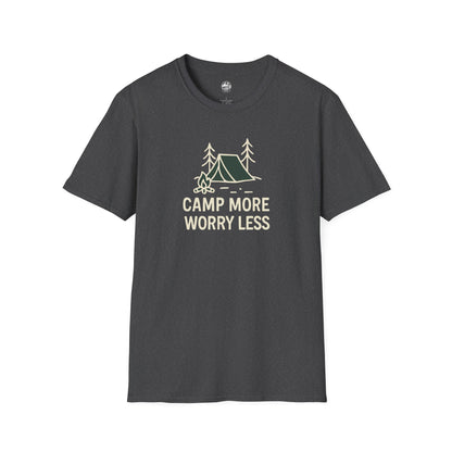 Summit&Co. Softstyle Tee-Camp More Worry Less