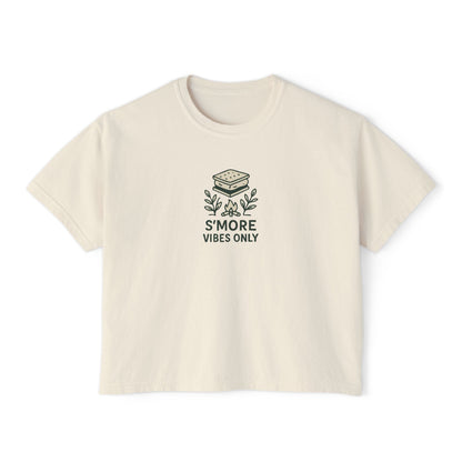Summit&Co. Women Boxy Tee S'more Vibes