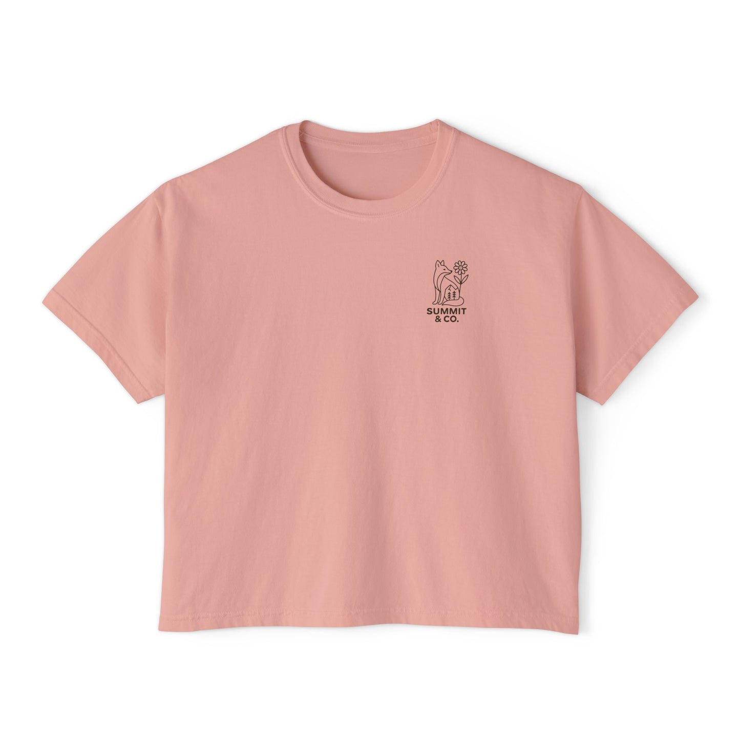 Summit&Co .Fox Women Boxy Tee