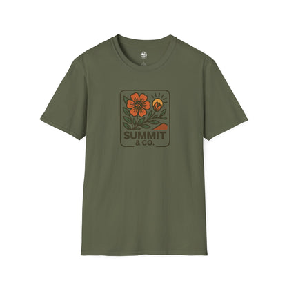 Summit&Co. Softsyle Tee-Flowers