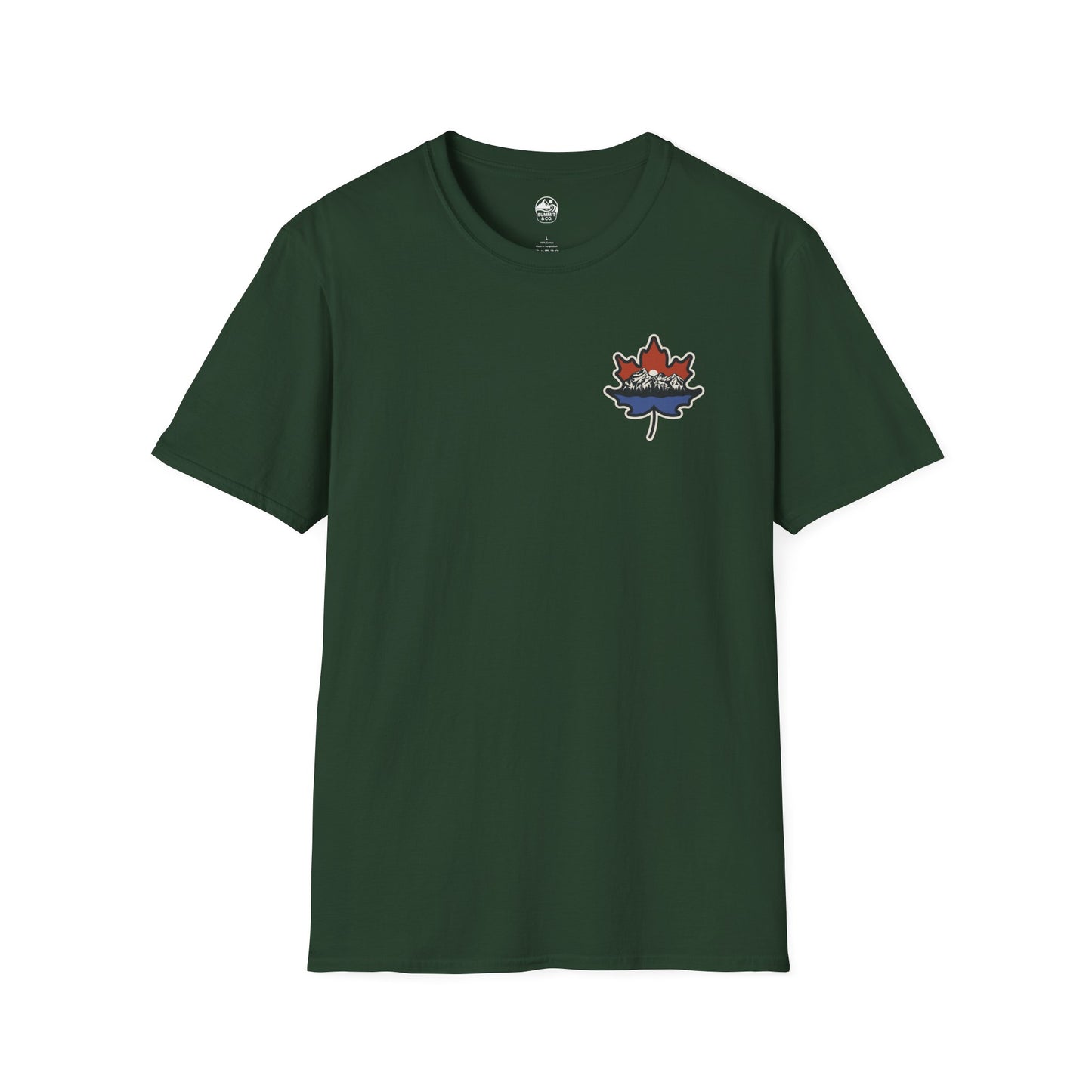 Summit&Co. Softstyle Tee-Vintage Leaf