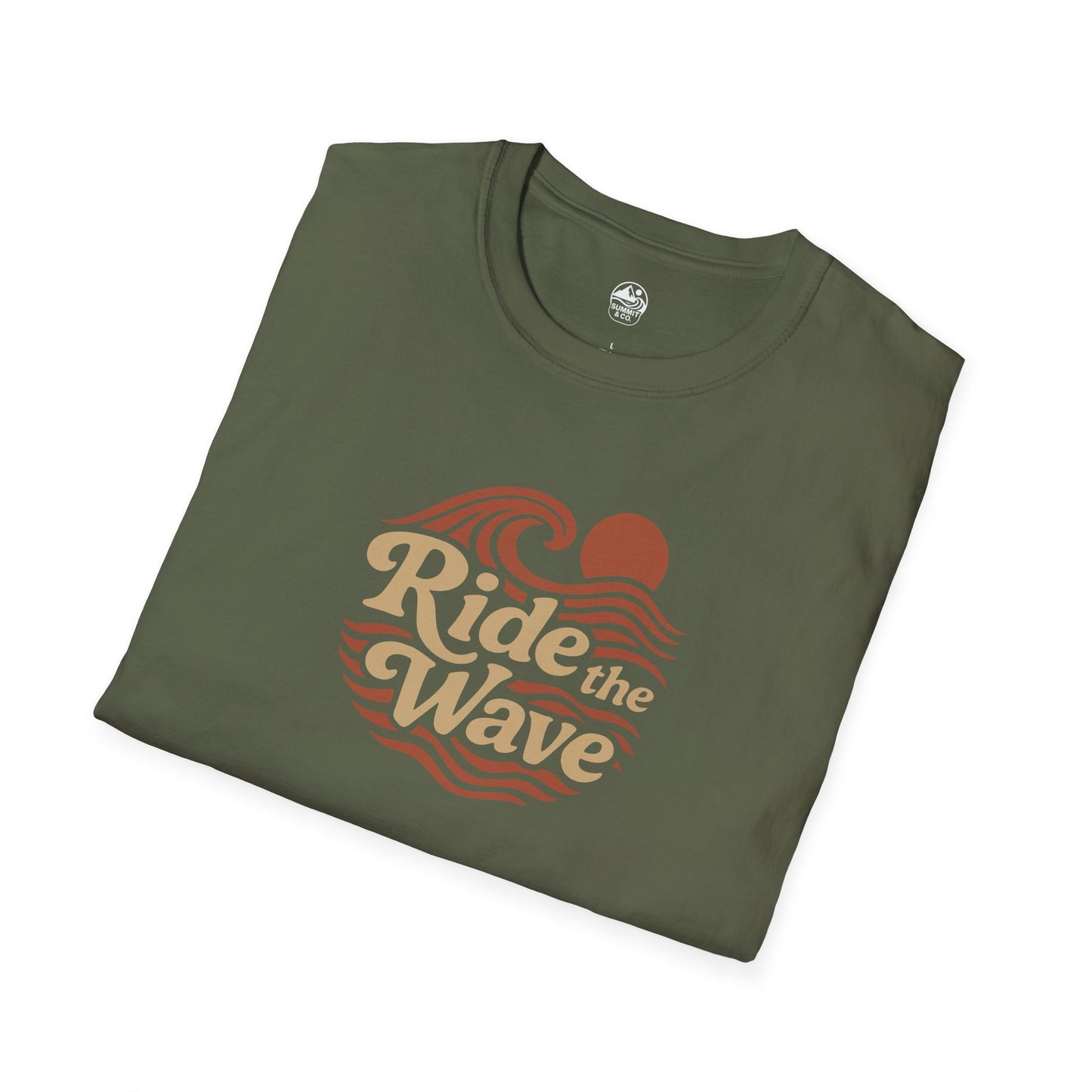Summit&Co. Softstyle Tee-Ride The Wave