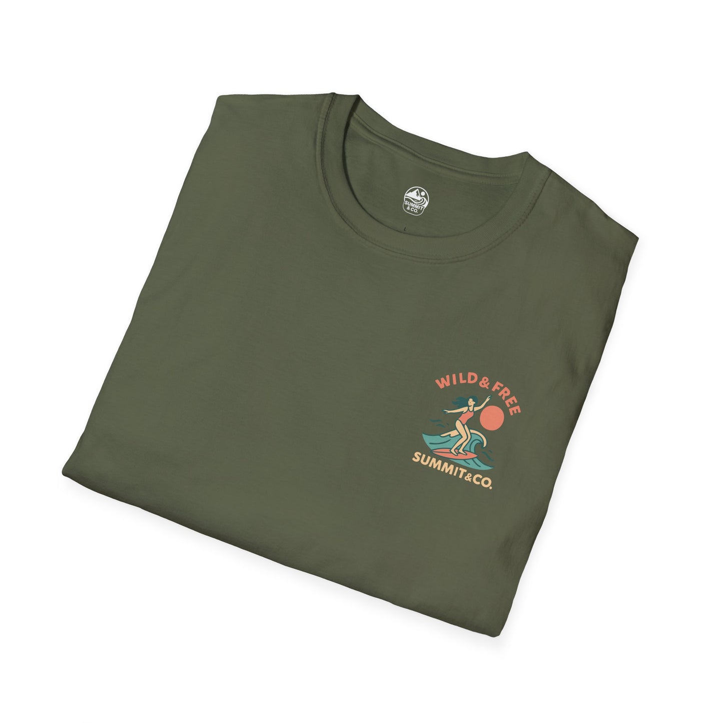Summit&Co. Softstyle Tee-Wild&Free