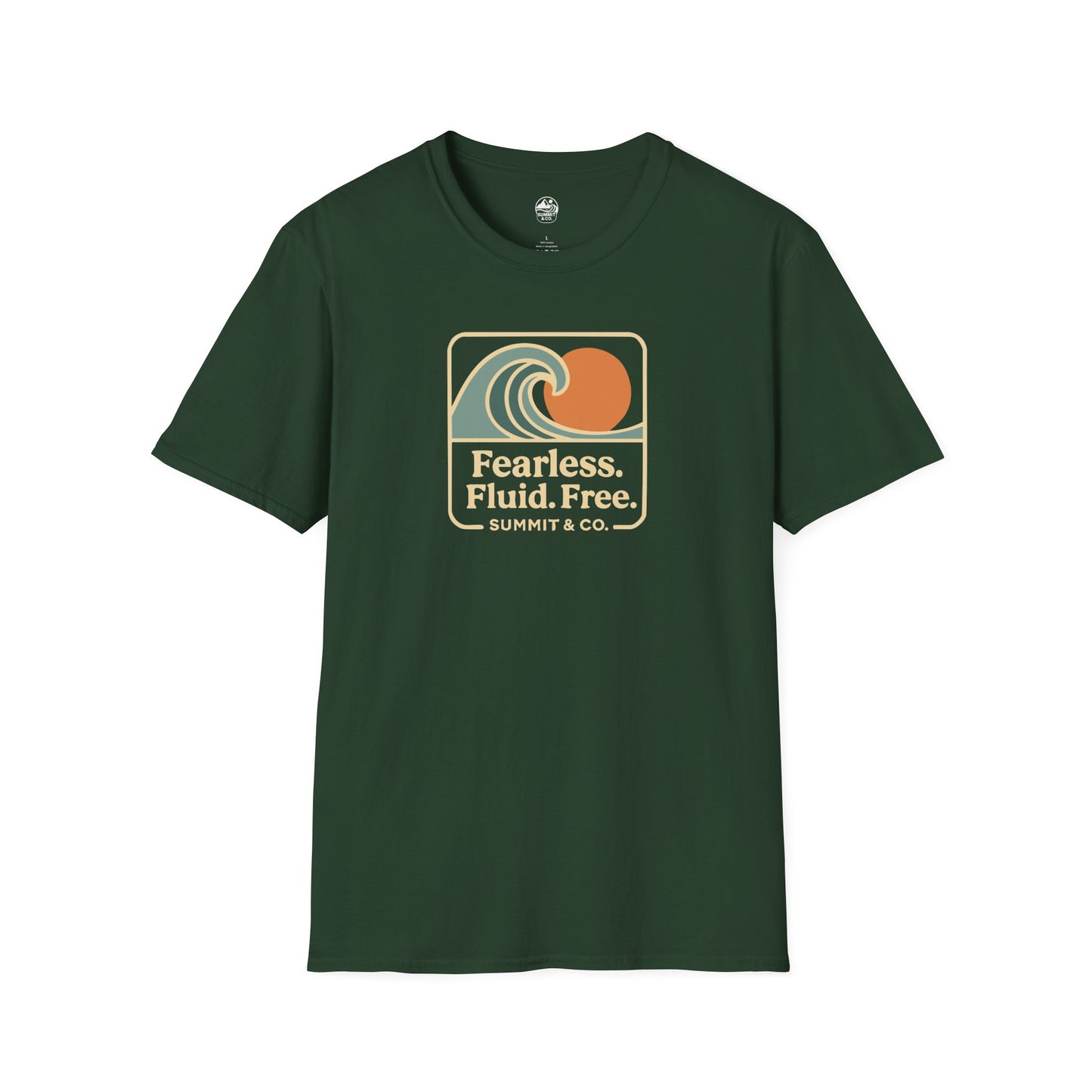 Summit&Co. Softstyle Tee-Fluid&Free