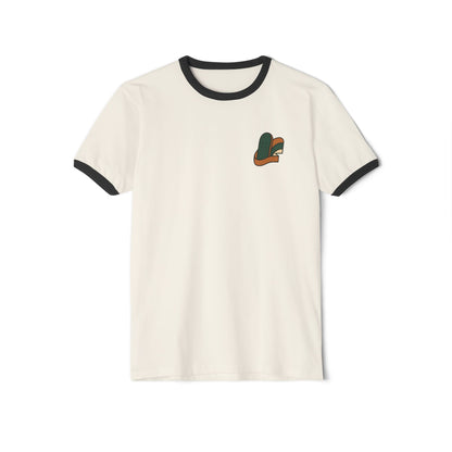 Skate Cotton Ringer T-Shirt – Eco-Friendly Style for Nature Lovers