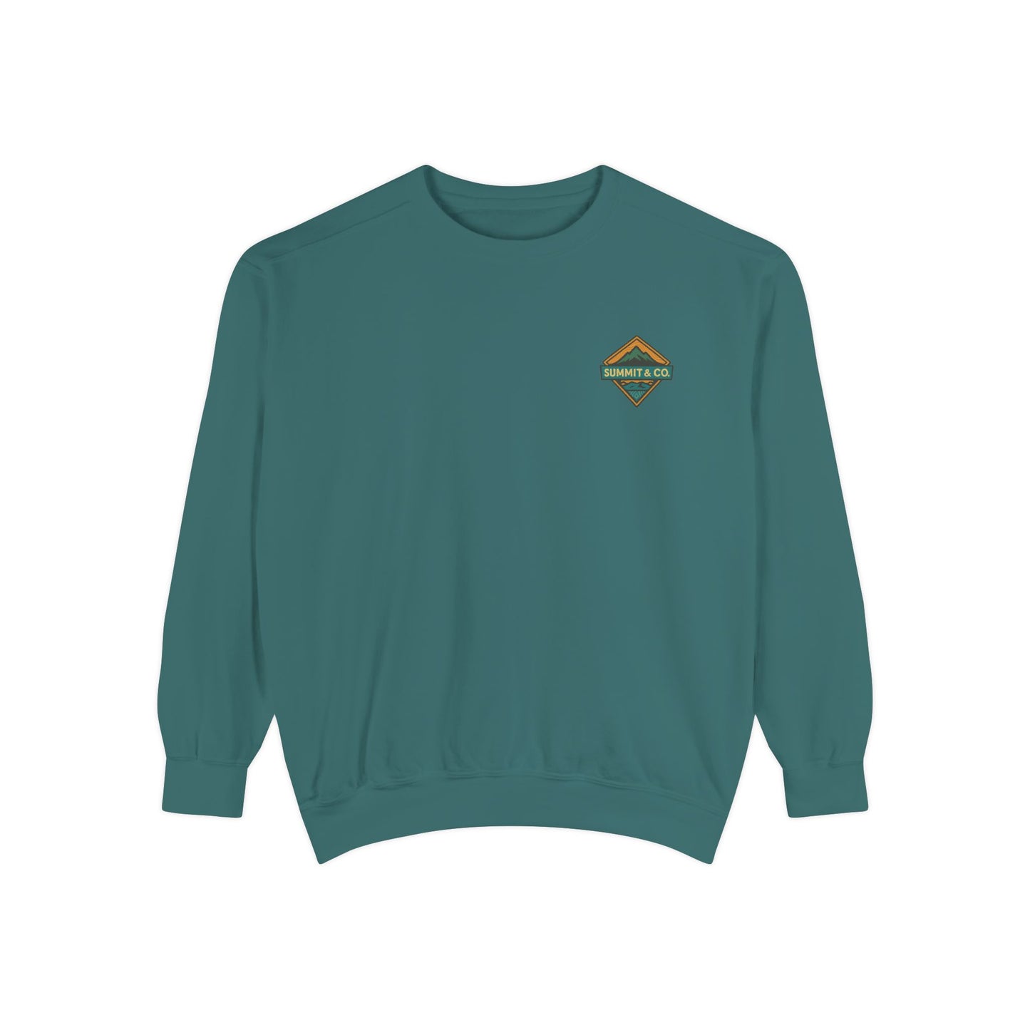 Women's Garment-Dyed Diamond Sweatshirt