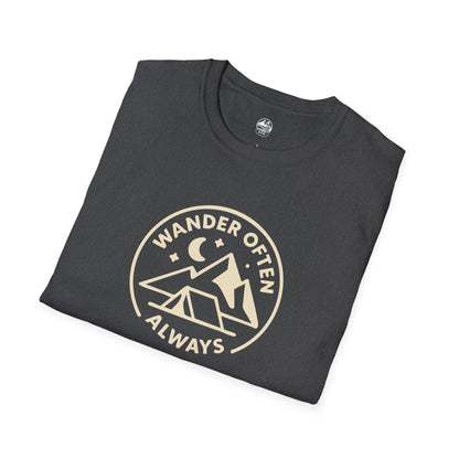 Summit&Co.  Softstyle Tee-Wander Often Always