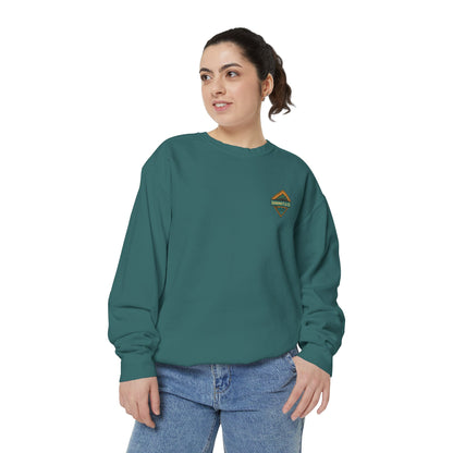 Women's Garment-Dyed Diamond Sweatshirt