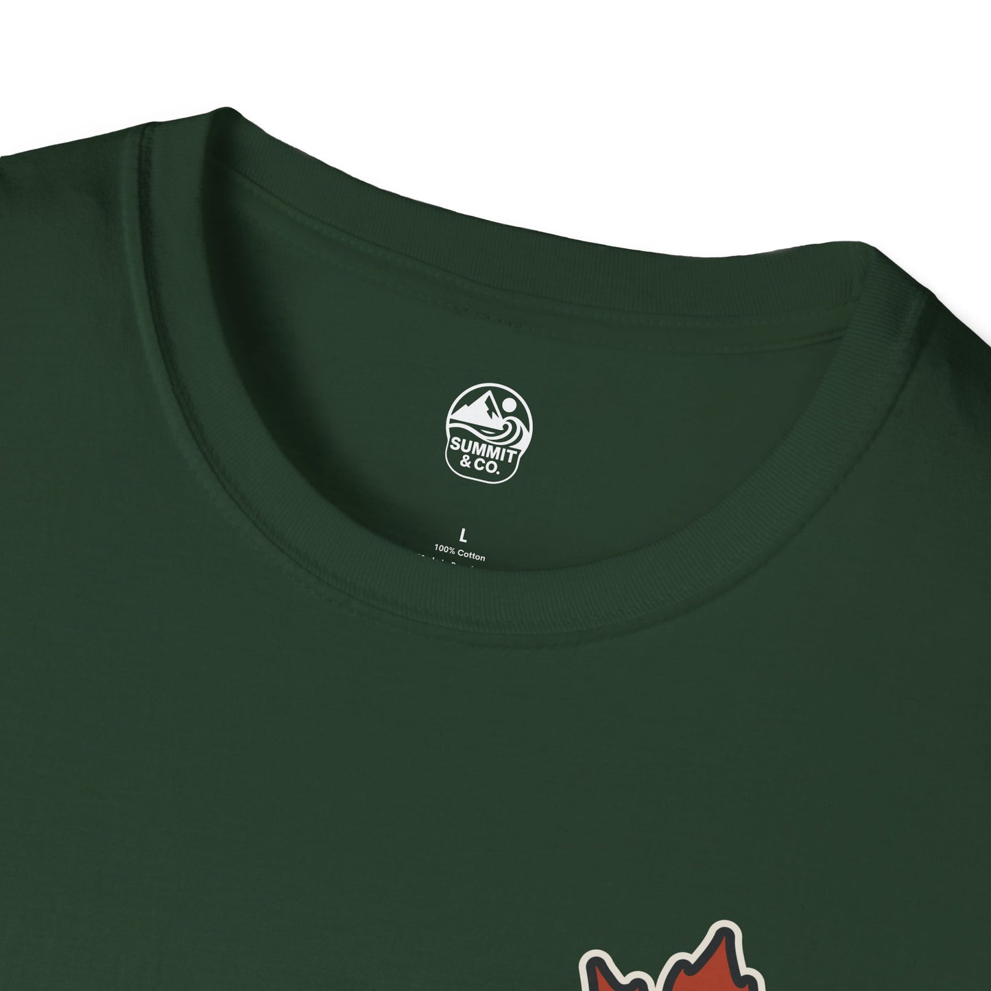 Summit&Co. Softstyle Tee-Vintage Leaf
