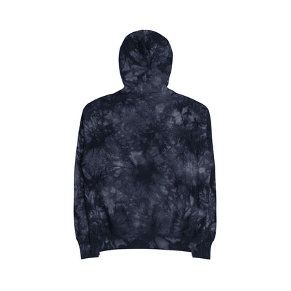 Unisex Tie-Dye Hoodie with Embroidered Logo - Cozy, Stylish, and Perfect for Any Occasion