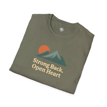 Summit&Co. Softsyle Tee-Strong Back Transparan