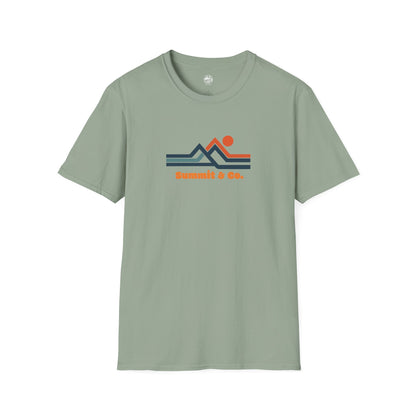 Summit&Co. Softsyle Tee-Abstract Lines