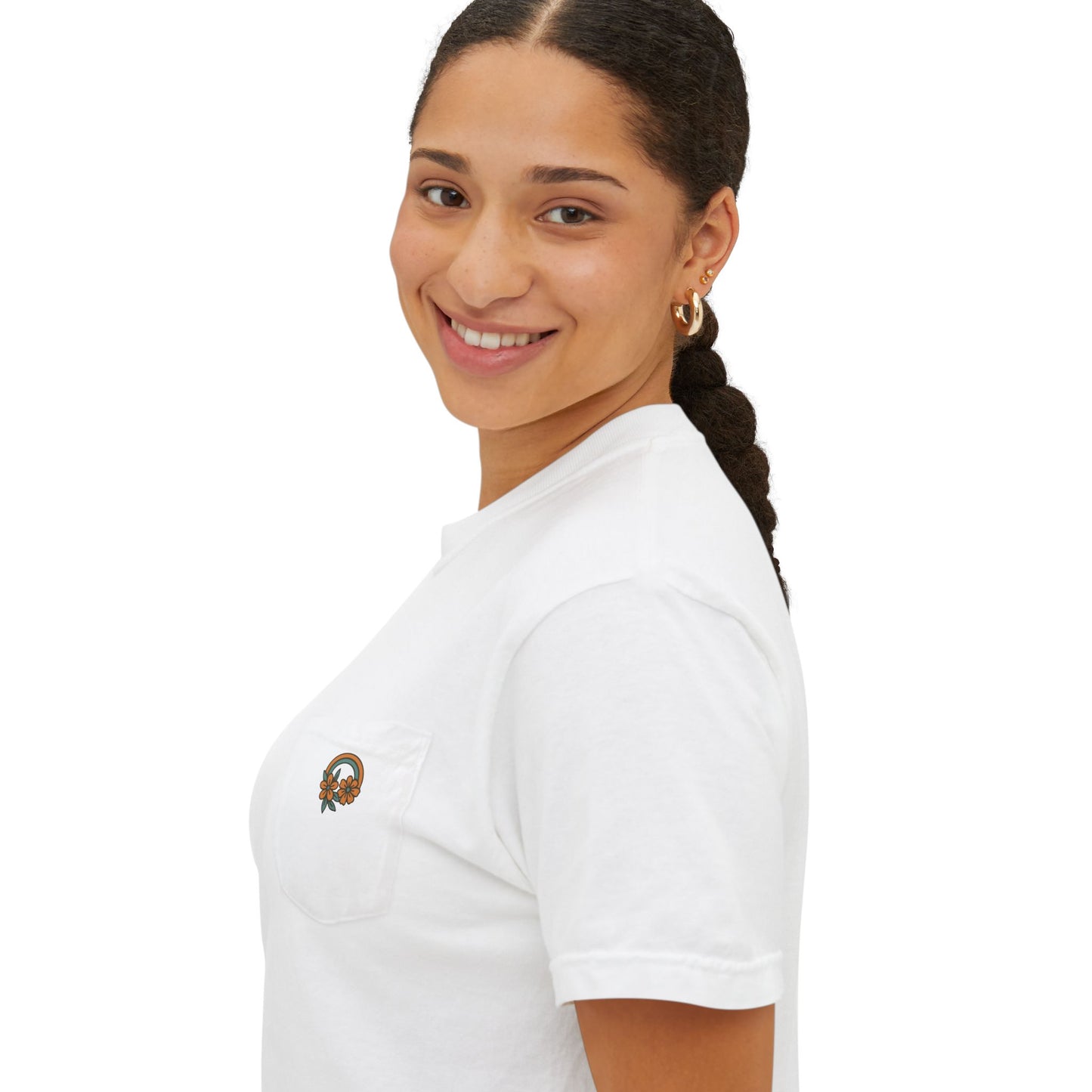 Comfortable Women's Pocket T-Shirt