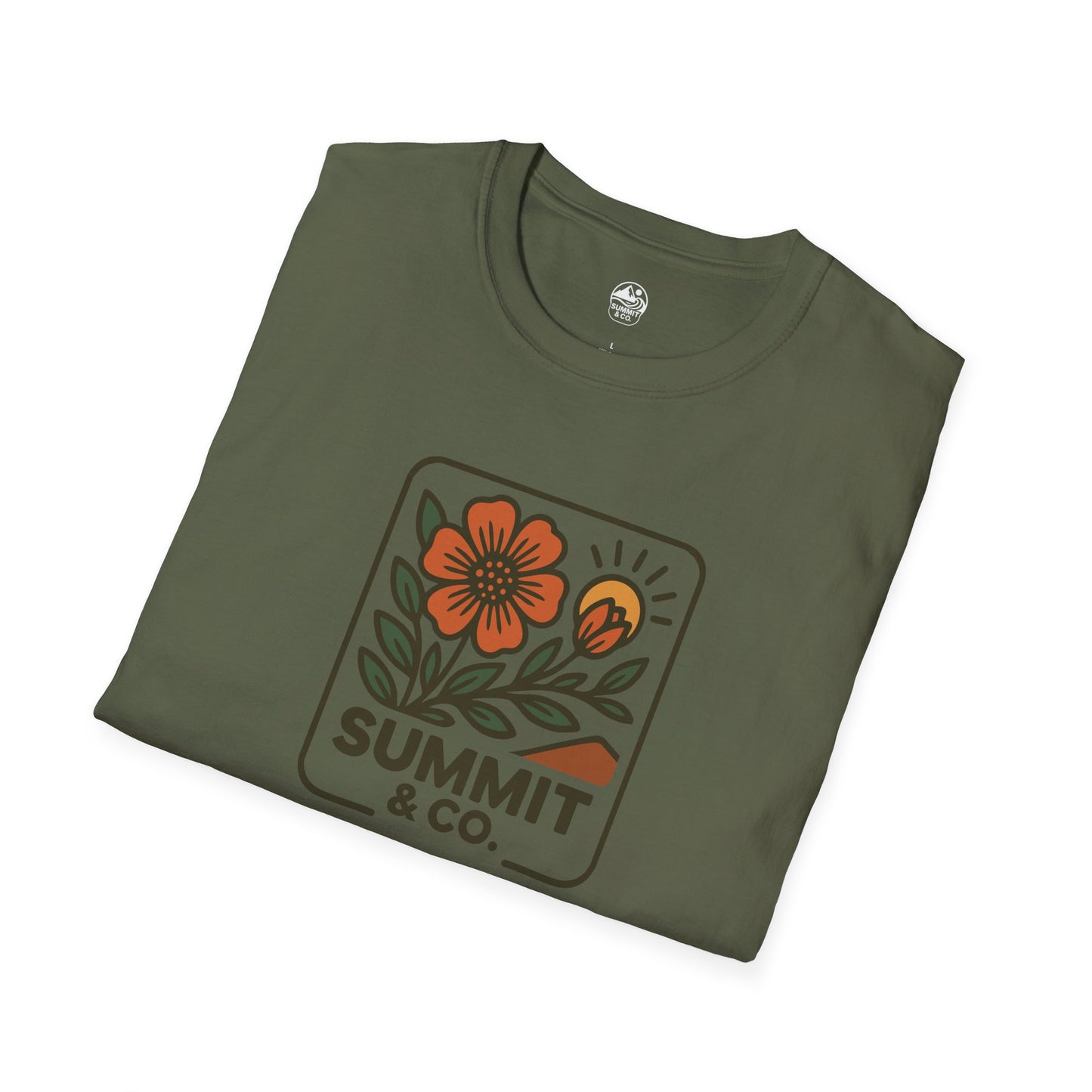 Summit&Co. Softsyle Tee-Flowers