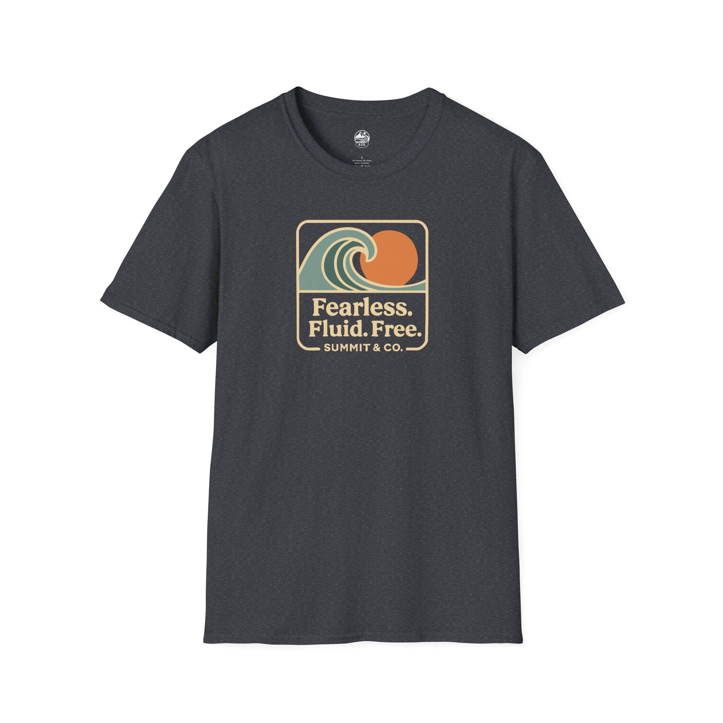 Summit&Co. Softstyle Tee-Fluid&Free