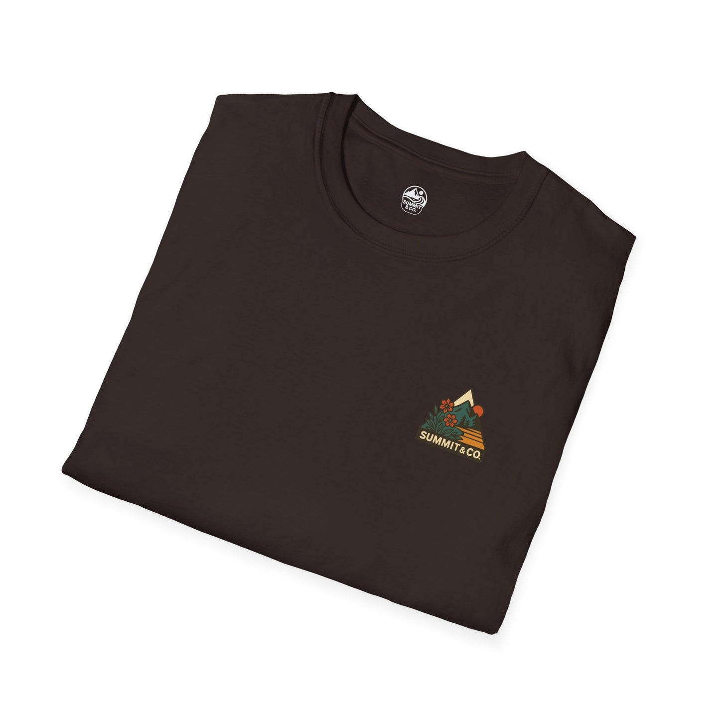 Summit&Co. Softstyle Tee-Triangular Flowers
