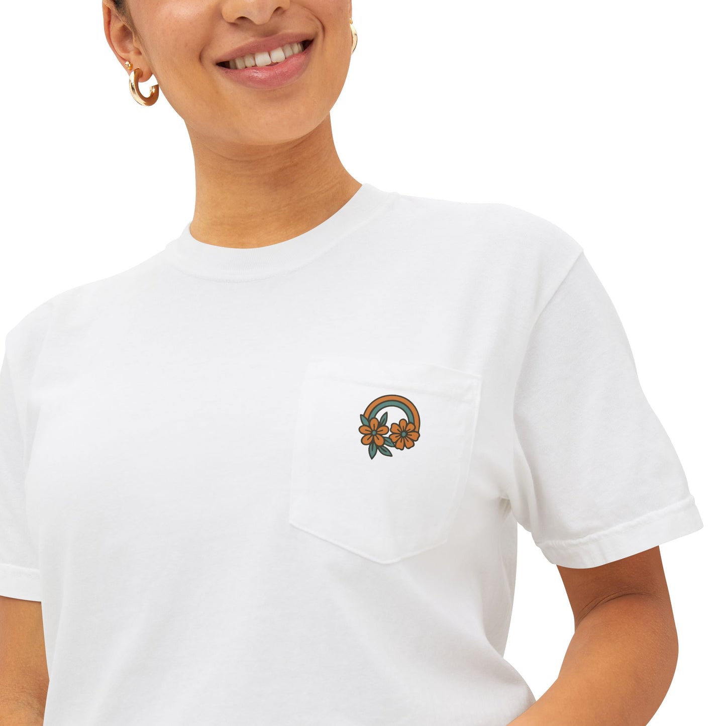 Comfortable Women's Pocket T-Shirt