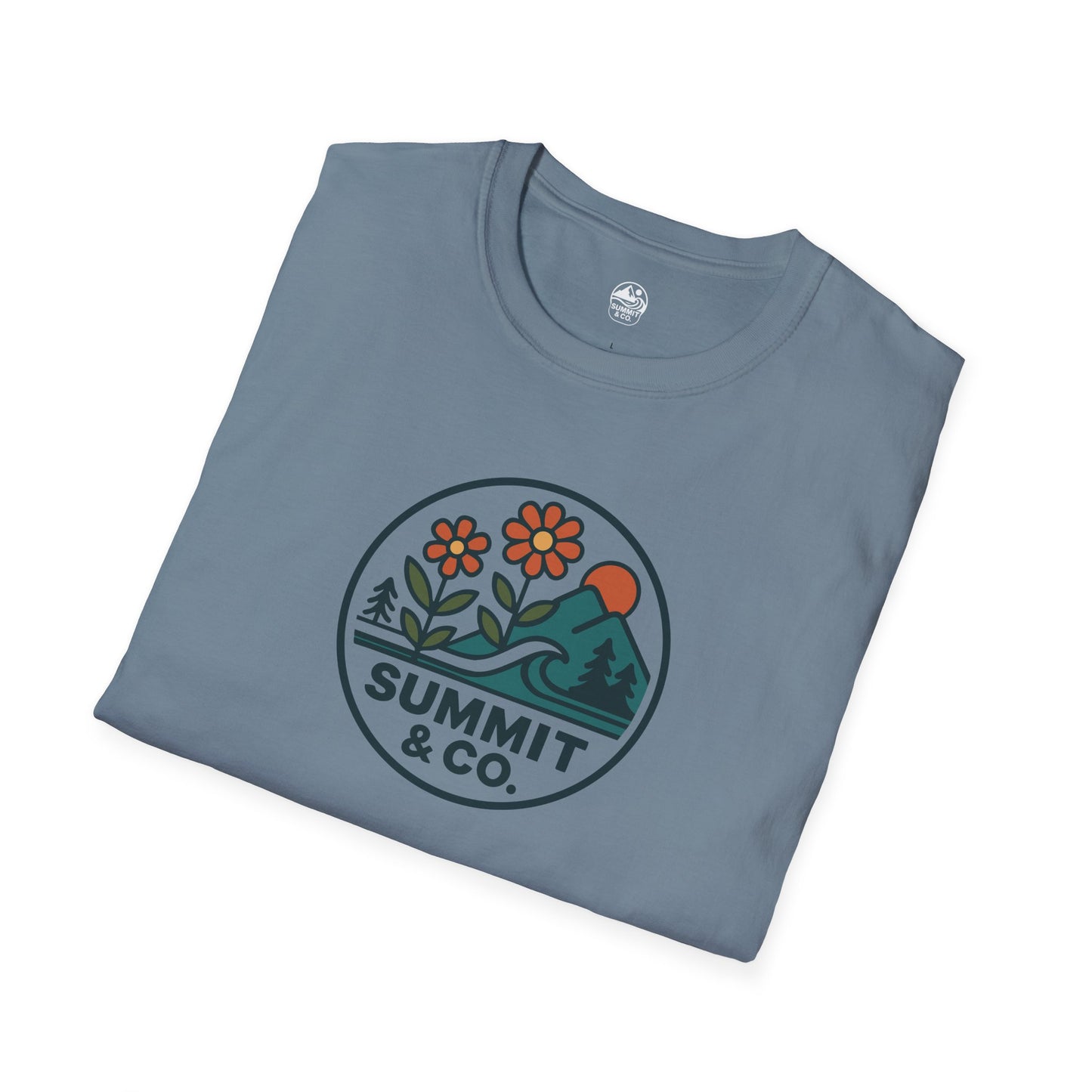 Summit&Co. Softstyle Tee-Floral