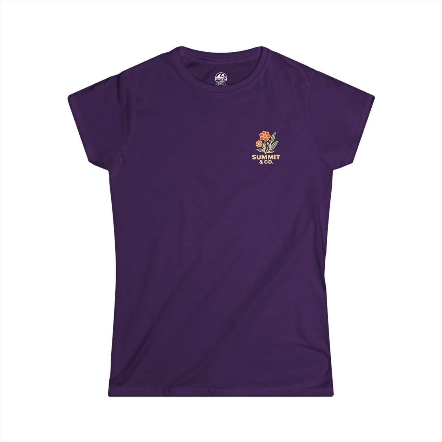 Summit&Co. Women's Slim Floral Tee