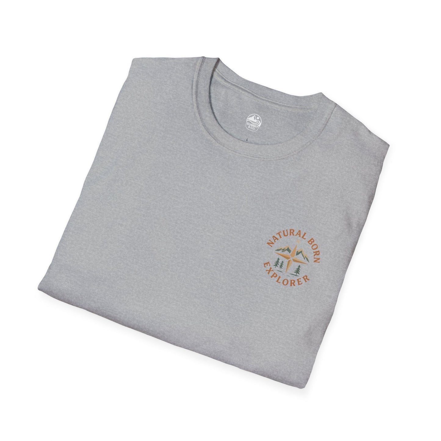 Summit&Co. Softstyle Tee-Natural Explorer