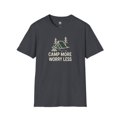 Summit&Co. Softstyle Tee-Camp More Worry Less