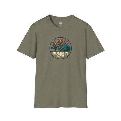 Summit&Co. Softstyle Tee-Floral