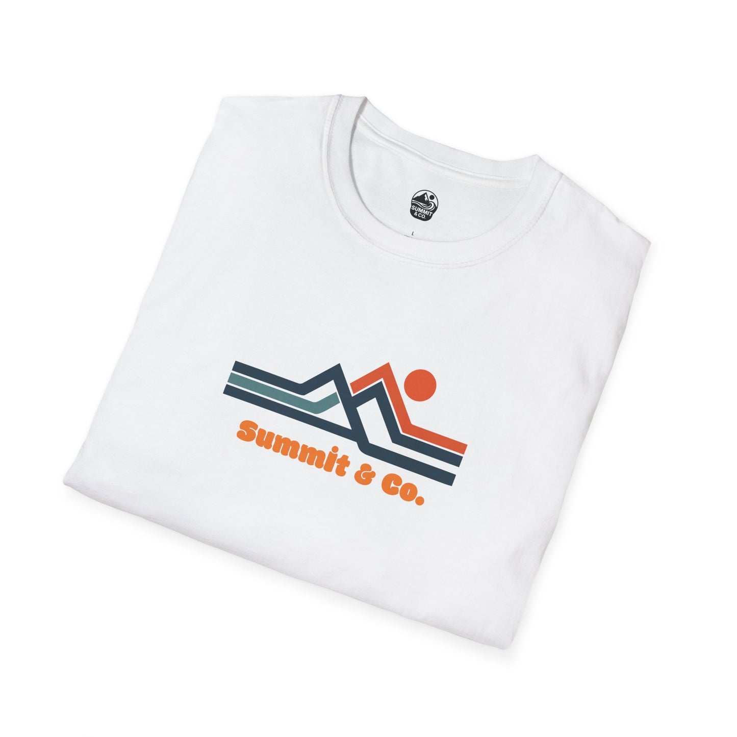 Summit&Co. Softsyle Tee-Abstract Lines