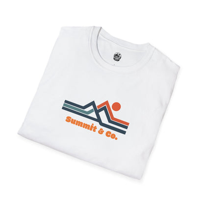 Summit&Co. Softsyle Tee-Abstract Lines