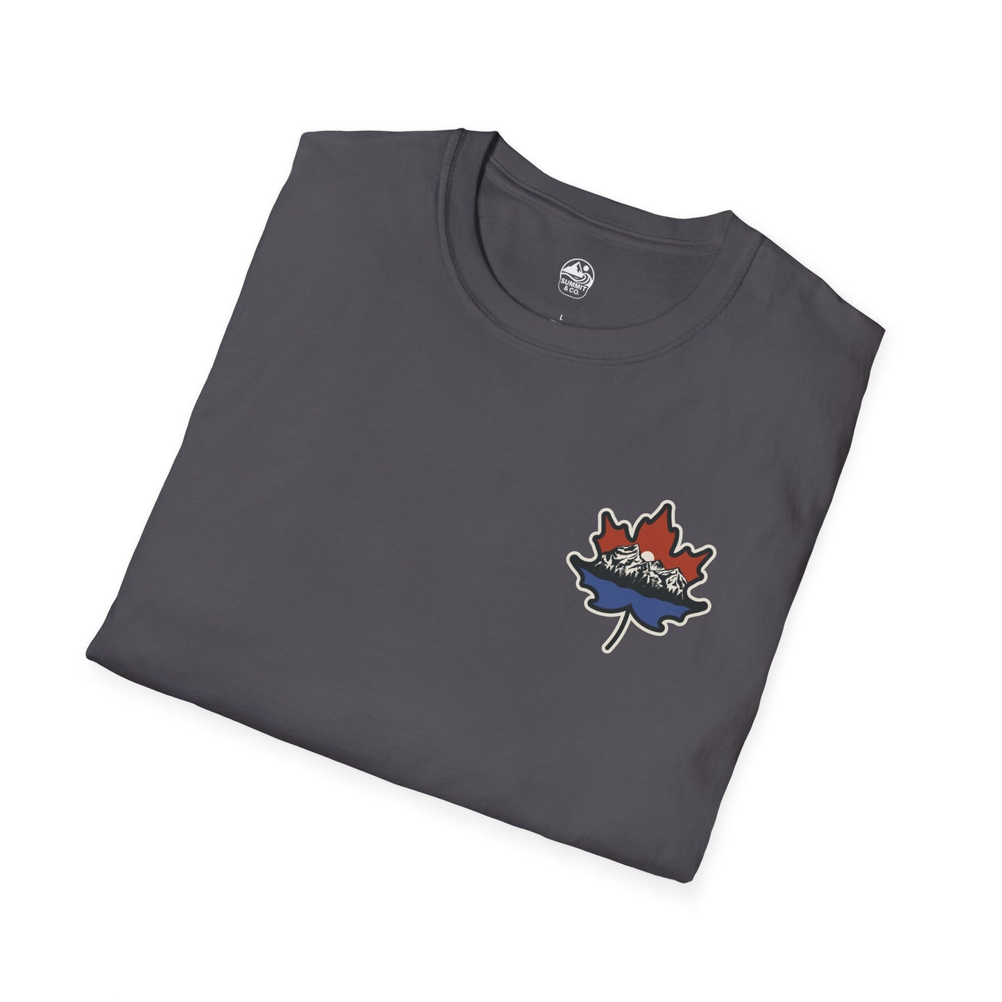 Summit&Co. Softstyle Tee-Vintage Leaf