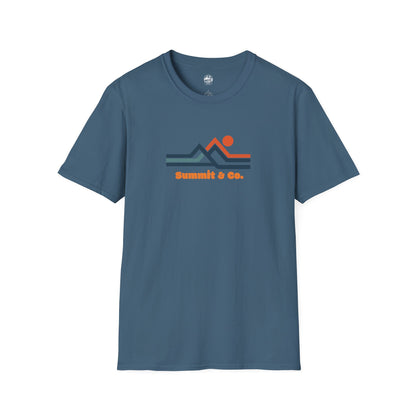 Summit&Co. Softsyle Tee-Abstract Lines