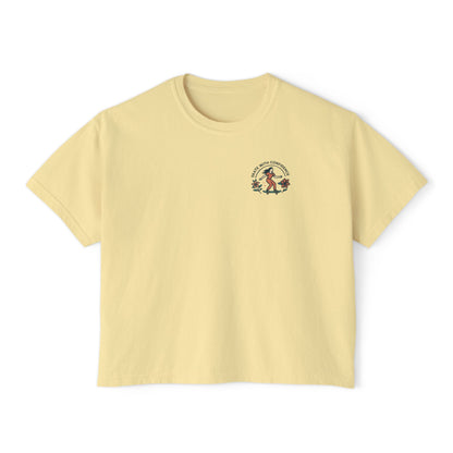 Summit&Co. Women's Boxy Tee-Skate with Confidence