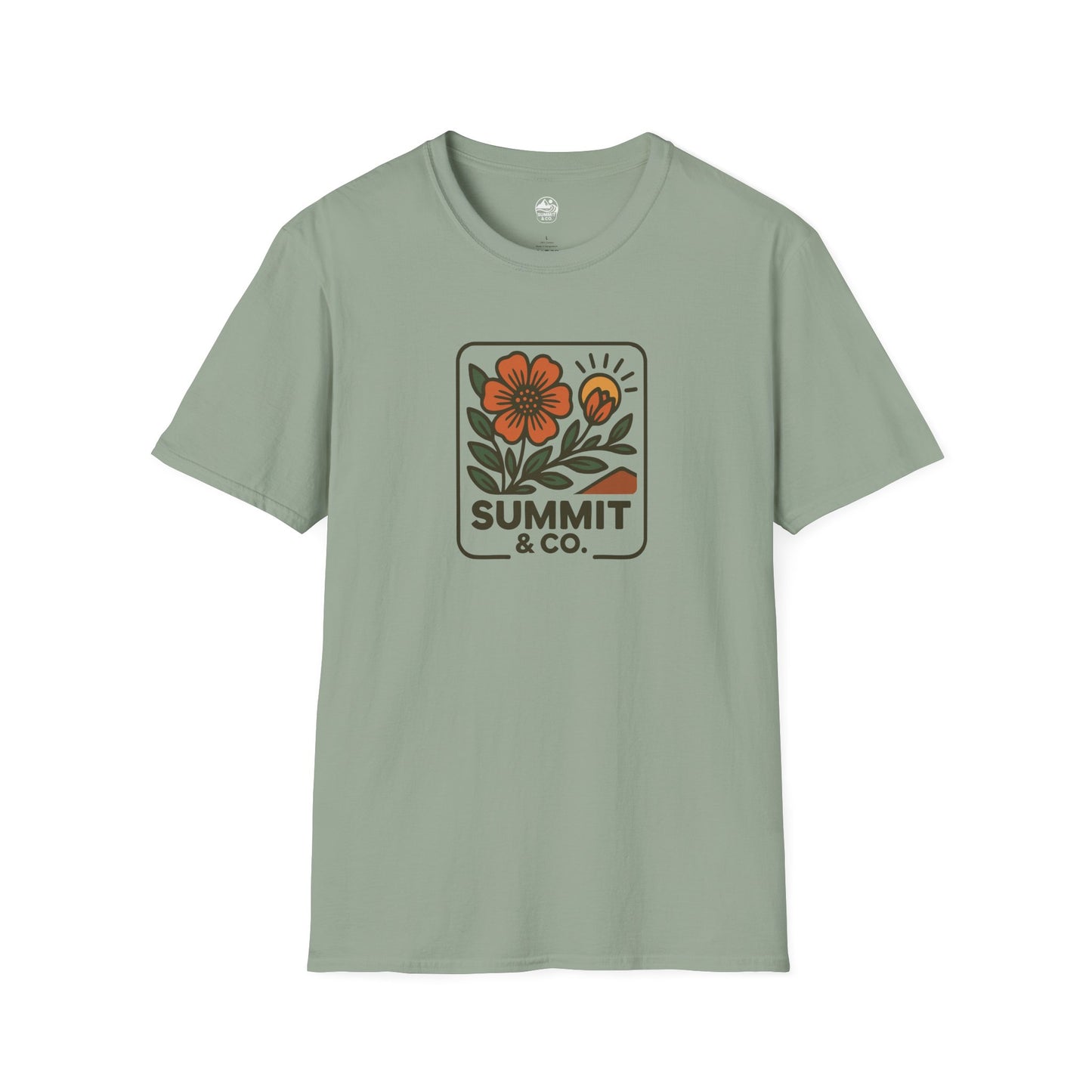 Summit&Co. Softsyle Tee-Flowers