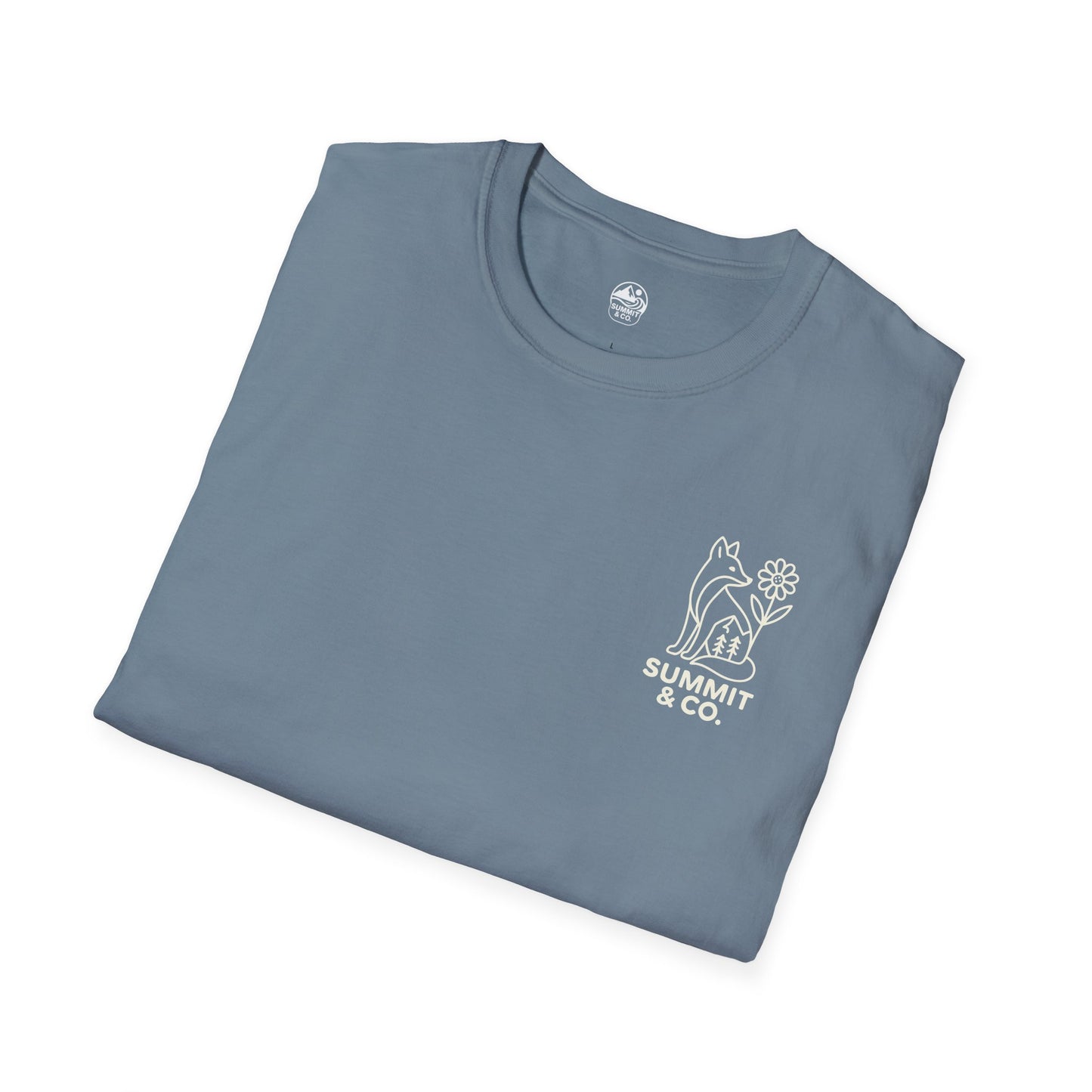 Summit&Co. Women's Softstyle Minimal Fox Tee
