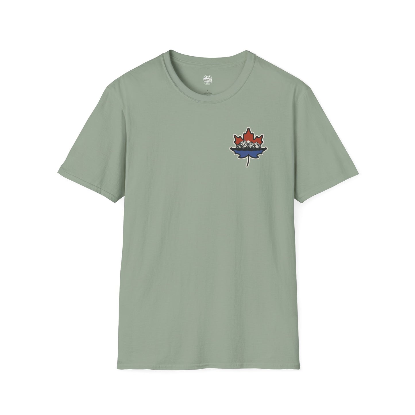 Summit&Co. Softstyle Tee-Vintage Leaf