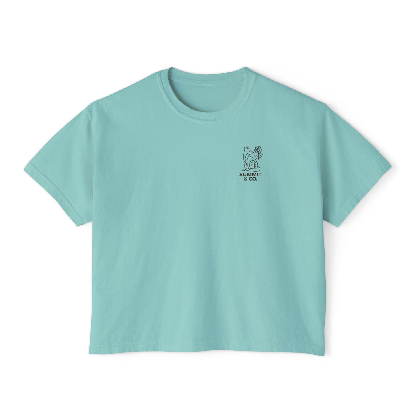 Summit&Co .Fox Women Boxy Tee