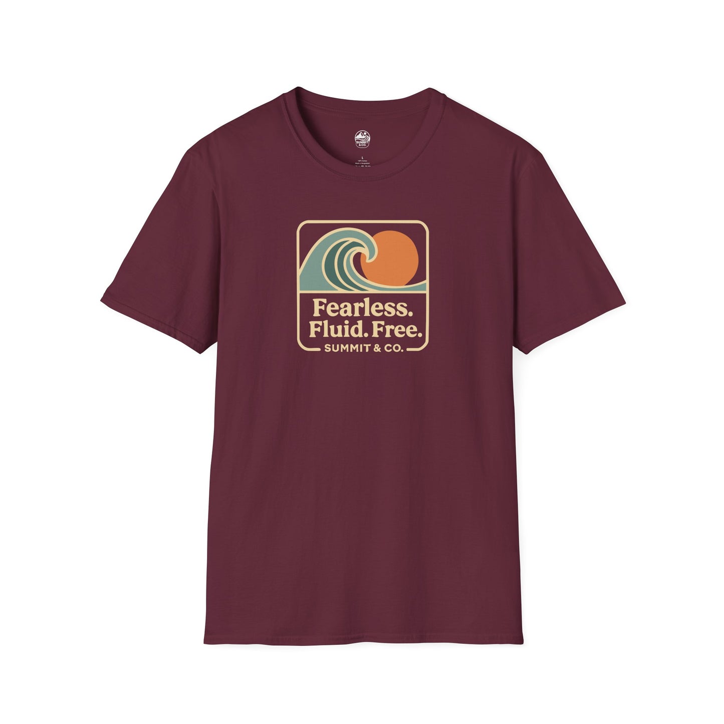 Summit&Co. Softstyle Tee-Fluid&Free