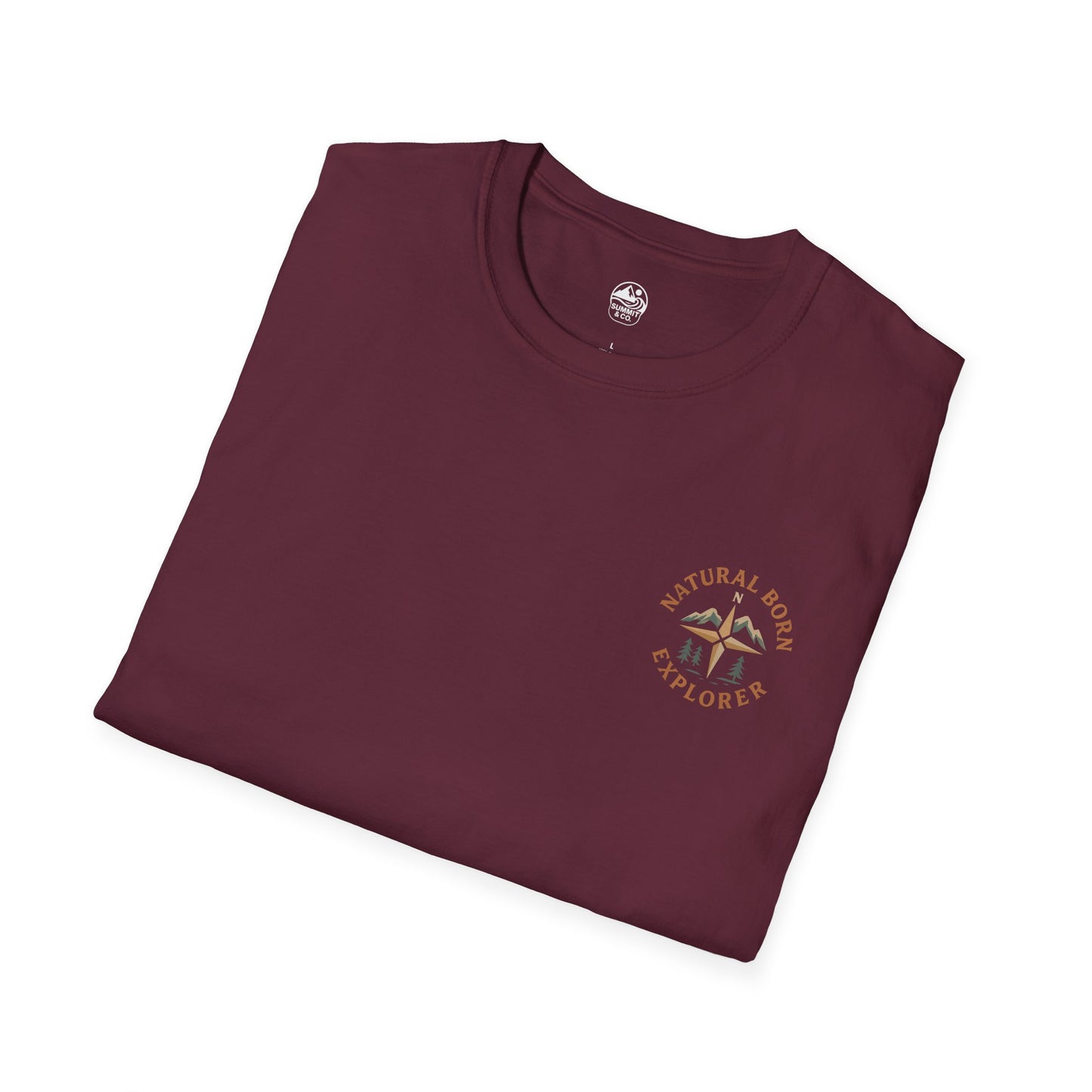 Summit&Co. Softstyle Tee-Natural Explorer