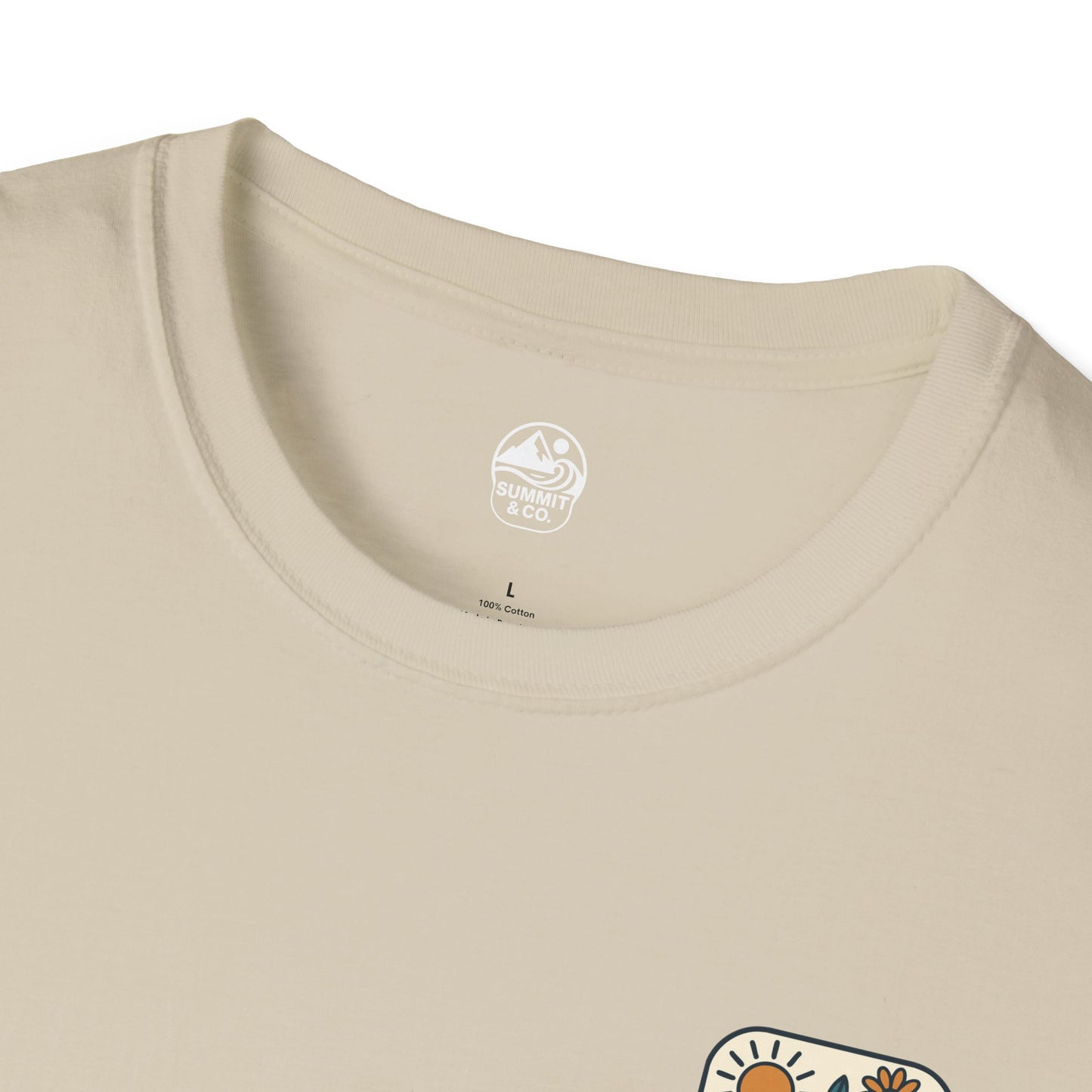 Summit&Co. Softsyle Tee-Floral Logo