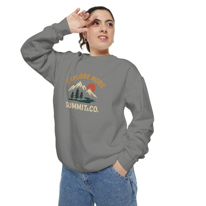 Women's Garment-Dyed Explore More Sweatshirt