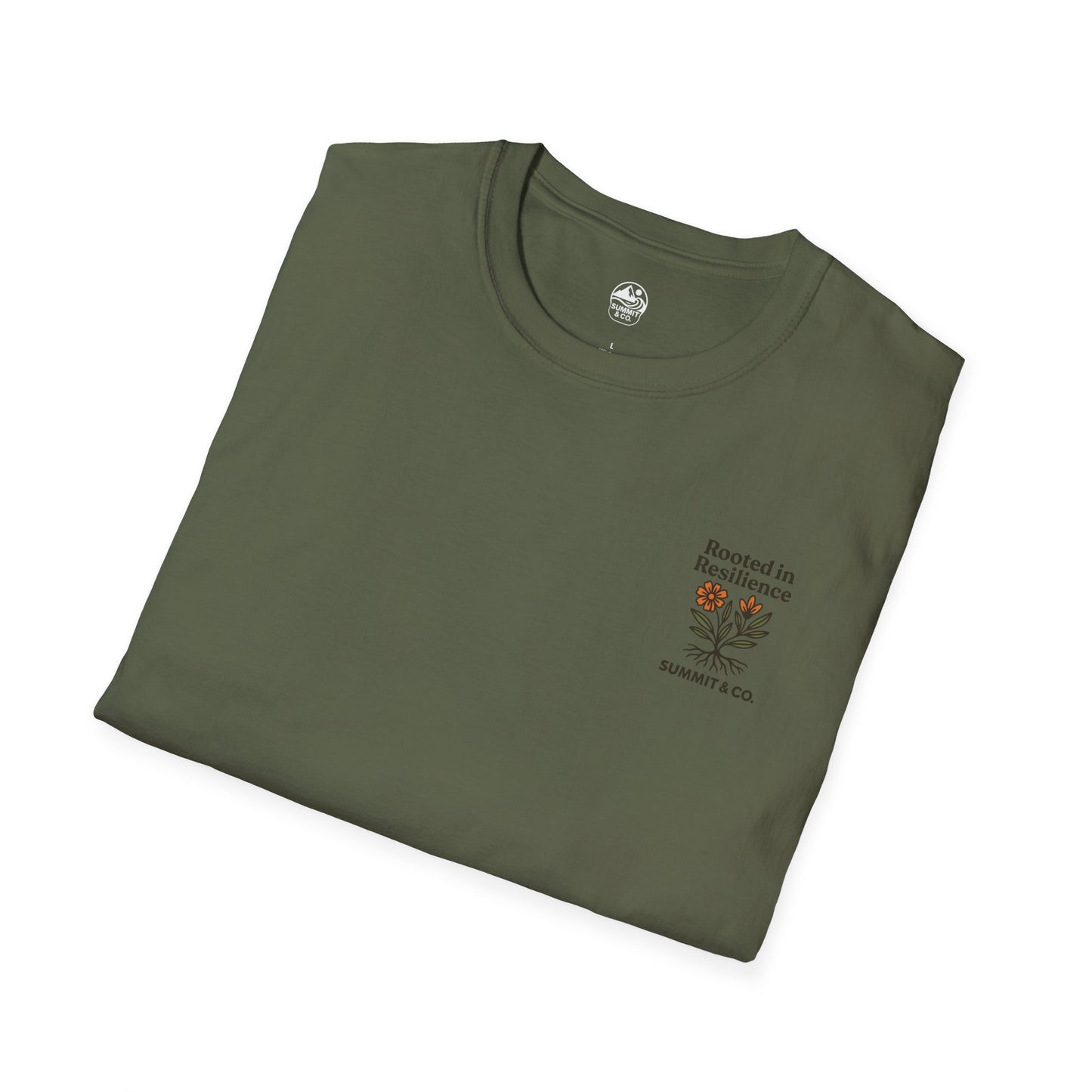 Summit&Co. Softstyle Tee-Rooted In Resiliance