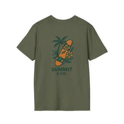 Summit&Co. Softstyle Tee-Born To Cruise (w/Back Design)