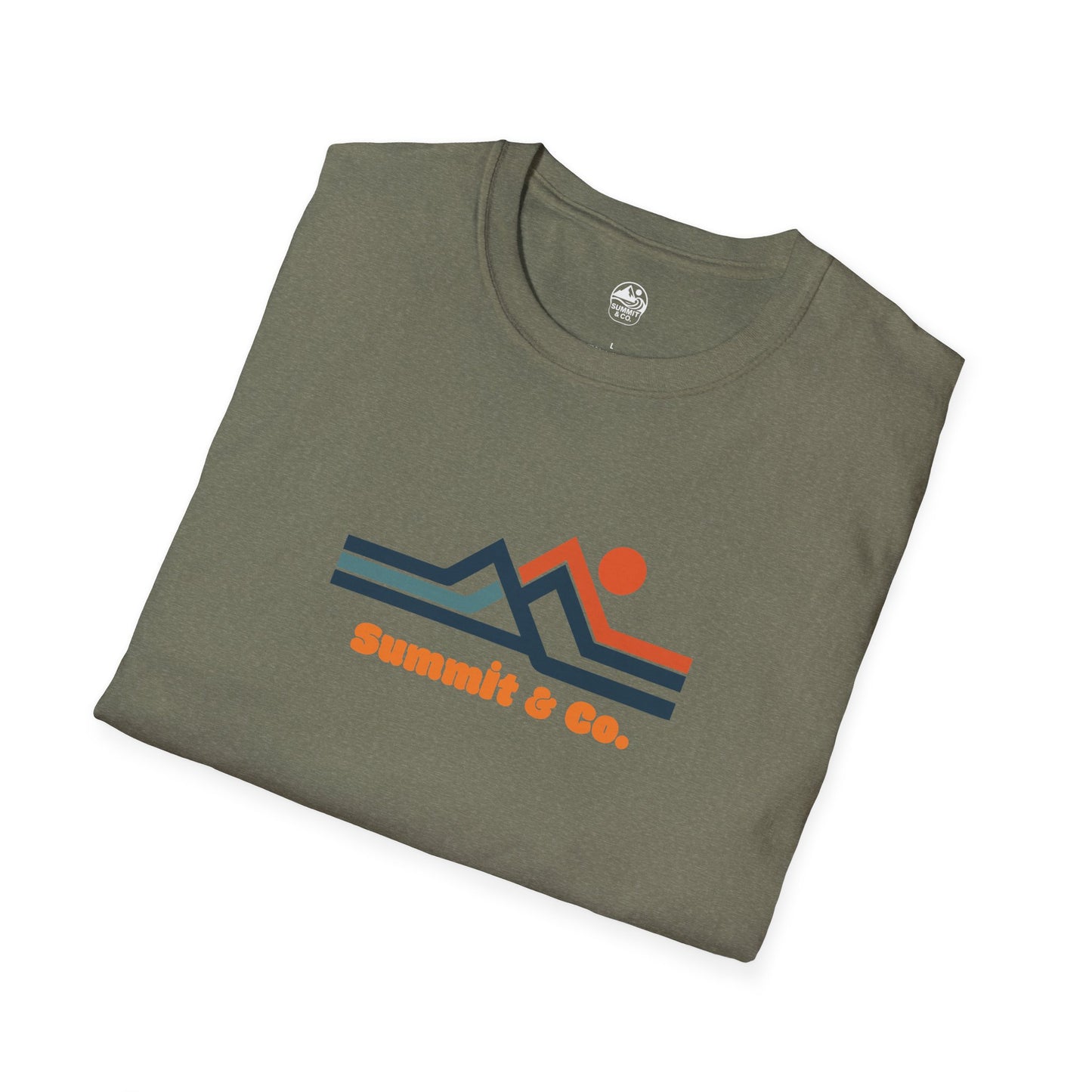 Summit&Co. Softsyle Tee-Abstract Lines