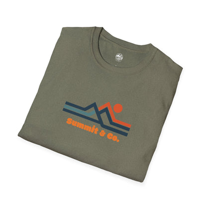 Summit&Co. Softsyle Tee-Abstract Lines