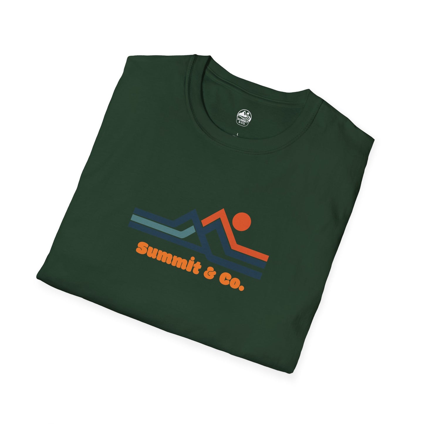 Summit&Co. Softsyle Tee-Abstract Lines