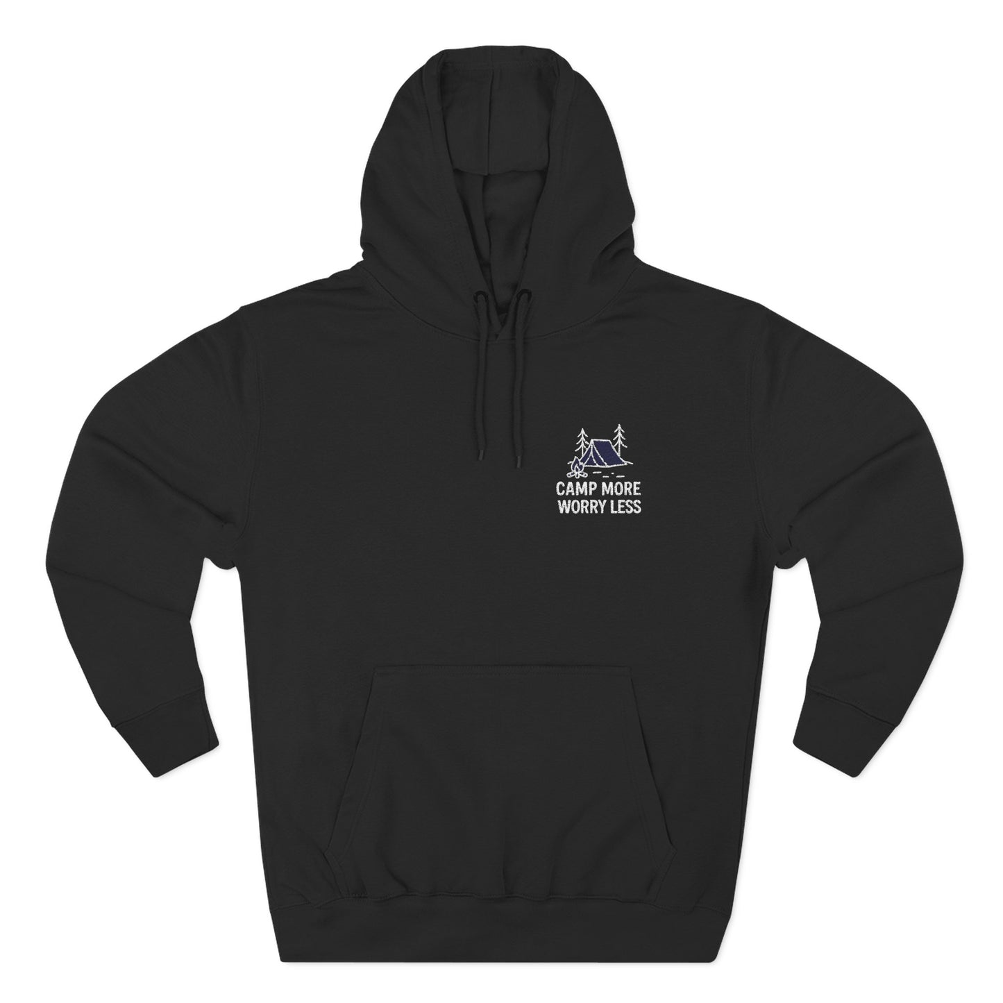 Summit&Co. Women's Embroidery Camp More Worry Less Hoodie