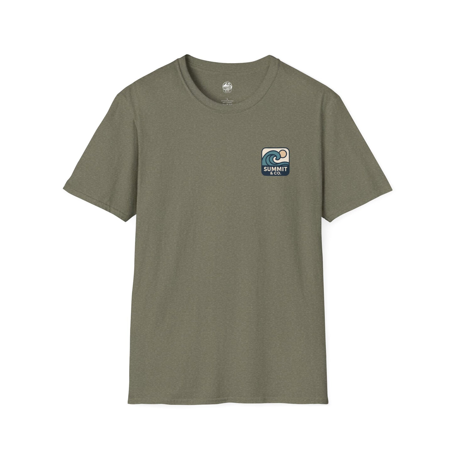 Summit&Co. Softstyle Tee-Coastal Club (w/Back Design)