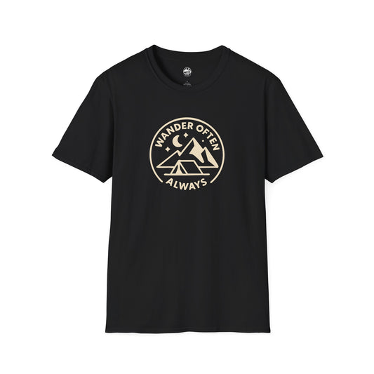 Summit&Co.  Softstyle Tee-Wander Often Always