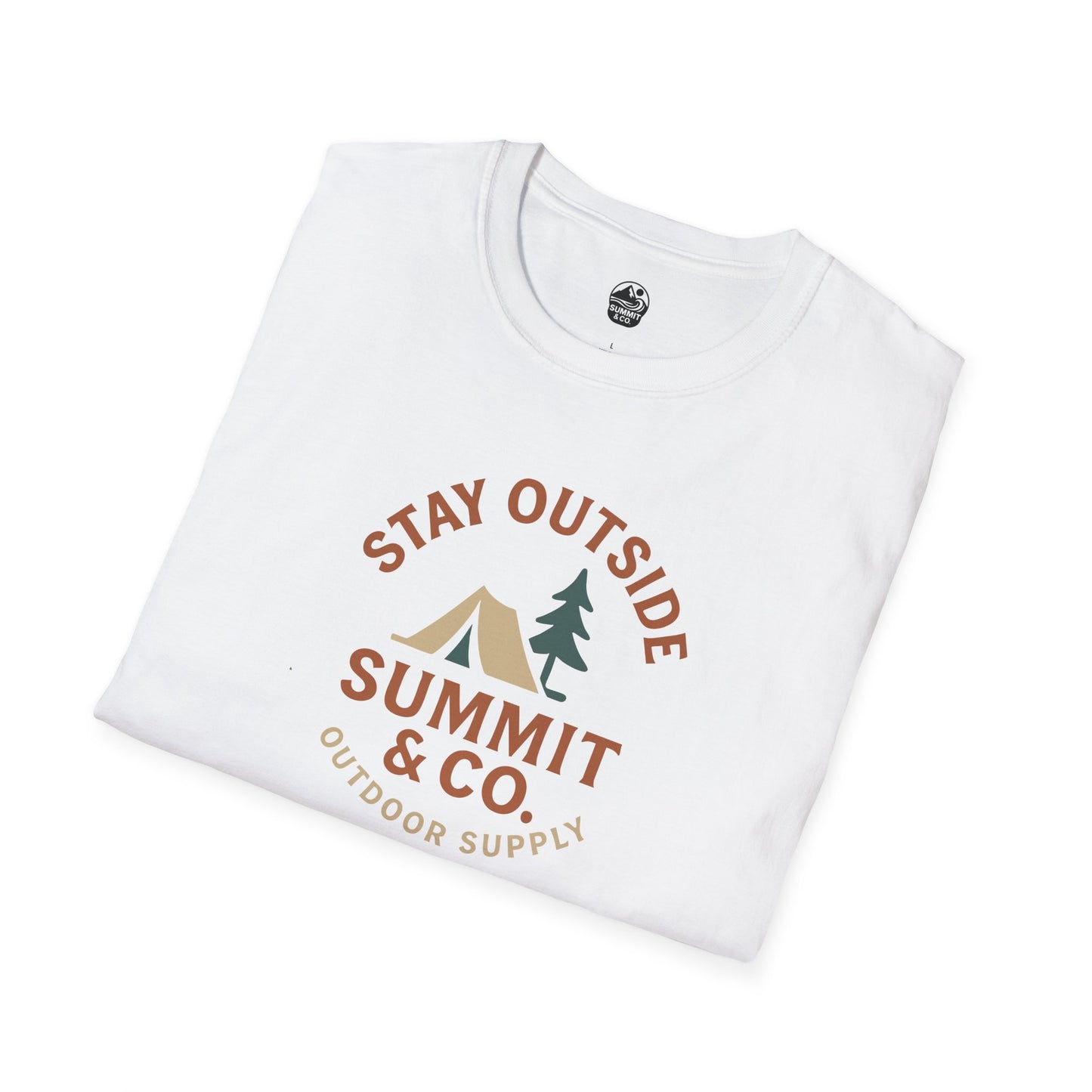 Summit&Co. Softstyle Tee-Stay Outside